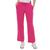 商品Calvin Klein | Women's Cotton Crepe Drawstring-Waist Pants颜色Electric Pink