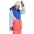 商品Burton | 女童 Khione系列 连帽拼色夹克颜色Amparo Blue / Ballad Blue / Tetra Orange