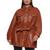 color Dark Camel, Levi's | Trendy Plus Size Belted Jacket