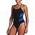 商品NIKE | Nike Women&s;s Hydrastrong Vex Colorblock Cutout One Piece Swimsuit颜色Game Royal