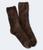 Aeropostale | Aeropostale Fuzzy Crew Socks, 颜色dark brown 229