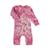 颜色: Pink Tie Dye, PAIGELAUREN | Girls' Tie Dye Thermal Henley Coverall - Baby