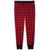 商品Tommy Hilfiger | Men's Plaid Waffle-Knit Jogger Pajama Pants颜色Paprika
