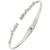 Givenchy | Scattered Crystal-Set Thin Cuff Bracelet, 颜色Clear