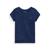 商品第1个颜色French Navy, Ralph Lauren | Short Sleeve Jersey T-Shirt (Little Kids)