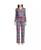 颜色: Bright orchid plaid, Lands' End | Women's Drapey Flannel 2 Piece Pajama Set - Top and Pants