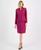 颜色: Wild Rose, Le Suit | Women's Stand-Collar Pencil Skirt Suit Set, Regular & Petite