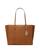 color Light Umber/Gold, Tory Burch | Perry Triple-Compartment Tote Bag