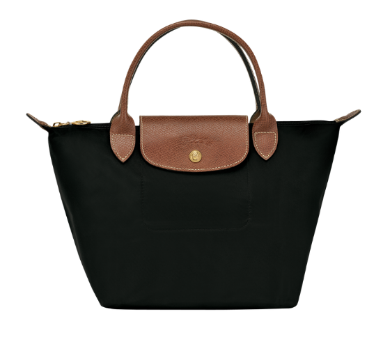 商品第7个颜色黑 色, Longchamp | 珑骧新款女士短柄小号手提包环保系列女士手提饺子包L1621（香港仓发货）