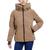 商品Michael Kors | Women's Shine Hooded Puffer Coat颜色Husk