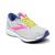 商品Brooks | Women's Ghost 14 Wide Width Running Sneakers from Finish Line颜色Gray, Pink, Sulphur