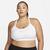 color White, NIKE | Nike Plus Dri-FIT Indy U-Neck Bra - Women's