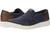 商品Nunn Bush | City Walk Canvas Moc Toe Slip-On颜色Dark Blue