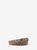 商品Michael Kors | Reversible Logo Buckle Belt颜色HUSK