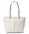 color Optic White, Michael Kors | Bedford Medium Top Zip Pocket Tote