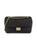 商品Karl Lagerfeld Paris | Agyness Quilted Leather Shoulder Bag颜色BLACK_GOLD