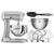 商品第4个颜色Chrome, KitchenAid | 厨师机 Professional 5™ Plus 5夸脱 可升降碗 附赠配件
