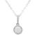 颜色: Opal, Macy's | Aquamarine Solitaire 18" Pendant Necklace (3/8 ct. t.w.) in Sterling Silver