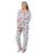 P.J. Salvage | Flannel PJ Set with Headband, 颜色Grey Rise & Wine