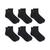 颜色: Black, Ralph Lauren | Men's 6-Pk. Performance Sport Quarter Socks