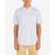 商品Hurley | Men's One and Only Stretch Print Short Sleeve Shirt颜色White