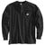 Carhartt | Carhartt Men's Workwear Pocket Long Sleeve Henley Top, 颜色Black