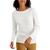 商品Tommy Hilfiger | Tommy Hilfiger Womens Billie Boatneck Cable Knit Pullover Sweater颜色Ivory