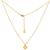 颜色: l, Savvy Cie Jewels | 18K Yellow Gold Vermeil Classic Chocker Necklace