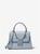 color PALE BLUE, Michael Kors | Serena Small Pebbled Leather Satchel