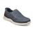 商品Nunn Bush | Men's Conway Canvas Moc Toe Slip-On Loafer颜色Blue Denim