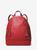 color CRIMSON, Michael Kors | Brooklyn Medium Pebbled Leather Backpack