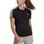 商品Adidas | Women's Essentials Cotton 3 Stripe T-Shirt颜色Black
