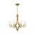 颜色: Antique-Burnished Brass, Chapman & Myers | Mykonos Small Chandelier