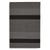 商品第1个颜色Silver/Black, Chilewich | Bold Stripe Indoor/Outdoor Shag Mat, 18" x 28"
