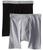 商品第2个颜色2 Pack - Black/Gray Assorted, Hanes | Men's Tagless Cool Dri Boxer Briefs with ComfortFlex Waistband-Multiple Packs Available