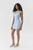 Urban Outfitters | UO Bri Double Bow Satin Mini Dress, 颜色Light Blue