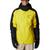 商品Columbia | Men's Valley Point Waterproof Hooded Jacket颜色Laser Lemon, Black