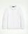 Brooks Brothers | Boys Long-Sleeve Cotton Pique Polo, 颜色White