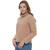 商品Calvin Klein | Women's Cable Knit Sleeve Sweater颜色Cafe Ole