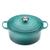 颜色: Caribbean/Silver, Le Creuset | 7.25-Quart Signature Round Dutch Oven