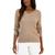 商品Karen Scott | Women's Cable V-Neck Long Sleeve Sweater, Created for Macy's颜色Chestnut Heather