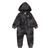 Levi's | Hooded Printed Coverall (Infant), 颜色Magnet Grey