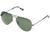 商品Ray-Ban | RB3025 Classic Aviator Sunglasses颜色Sand/Transparent Green