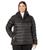 color Black, Columbia | Plus Size Pebble Peak™ Down Hooded Jacket
