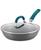 颜色: Gray With Blue Handles, Rachael Ray | Create Delicious Hard Anodized Aluminum Nonstick 10.25" Deep Skillet