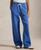 颜色: New Blue, Ralph Lauren | Women's Drawstring Fleece Wide-Leg Sweatpant