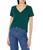 商品Madewell | Whisper Cotton V-Neck Tee颜色Smoky Spruce