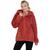 商品Reebok | Reebok Women’s Plush Fleece Jacket颜色Terracotta
