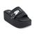 DKNY | Women's Vizer Platform Slide Sandals, 颜色Black