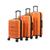 商品第5个颜色Orange, American Green Travel | Allegro Hard side Spinner Suitcase Luggage Set, 3 Pieces